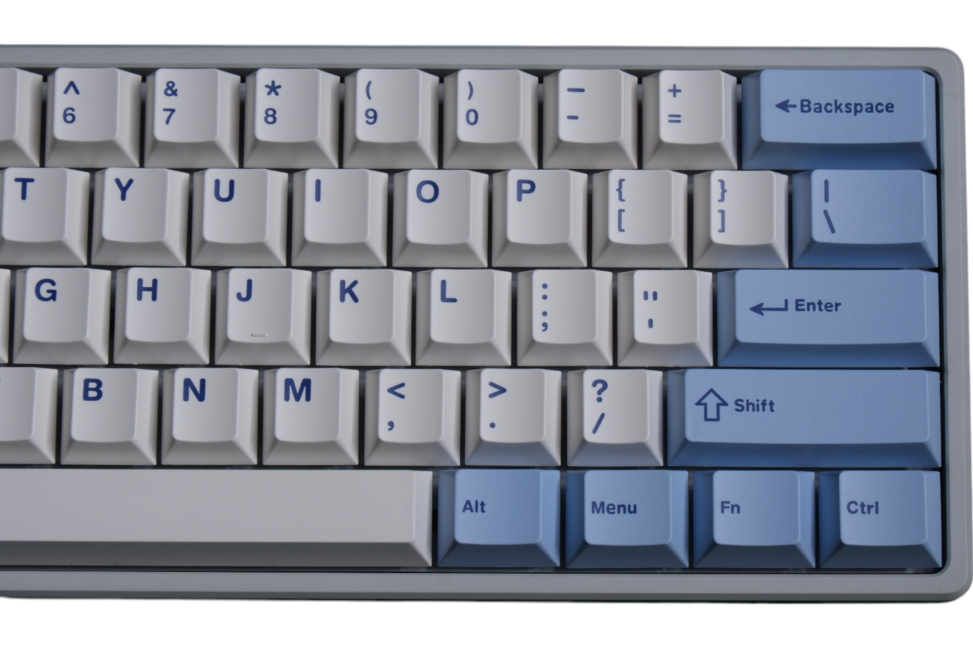Wuque Studio（WS） Gray Skies ホワイト　XVX Wuque Studio WS PBT Gray Skies Keycap Kit · Milktooth